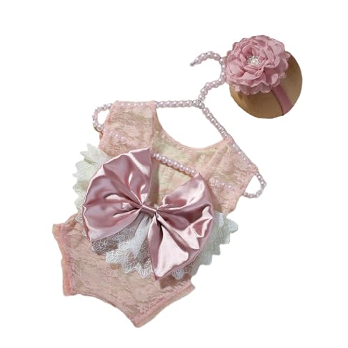 CeaBulo Neugeborene Fotografie Outfit Set Einschließlich Großer Bowknot Strampler Und Stirnband Für 0-3 Monate Baby Fotoshootings Babyparty Geschenk CeaBulo Neugeborene Fotografie Outfit Set Einschließlich Großer Bowknot Strampler Und Stirnband Für 0-3 Monate Baby Fotoshootings Babyparty Geschenk von CeaBulo