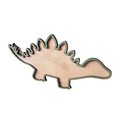Naturholz Dinosaurierhängedekoration Für Kinderspielbereich Verbessert Die Fantasie Und Kreativität von CeaBulo