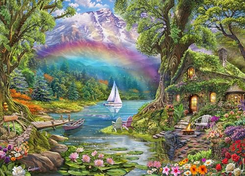 Ceaco - 1000 Teile Puzzle - Steve Sundram - Magical Bay - Entspannende und lustige Aktivität für Erwachsene von Ceaco