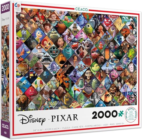 Ceaco 3502-4 Pixar Movie Clips Puzzle, Mehrfarbig, 5" Ceaco 3502-4 Pixar Movie Clips Puzzle, Mehrfarbig, 5" von Ceaco