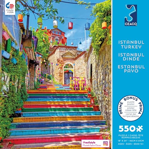 Ceaco - Around The World - Istanbul Türkei - 550 Teile Puzzle Ceaco - Around The World - Istanbul Türkei - 550 Teile Puzzle von Ceaco