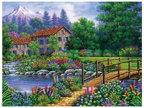 Ceaco - Arturo Zarraga - Cascade House - 550 Teile Puzzle von Ceaco