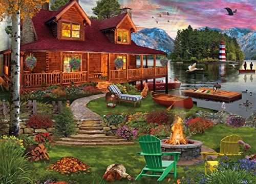 Ceaco - David MacLean - Cottage Retreat - 1000 Teile Puzzle von Ceaco