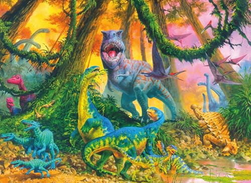 Ceaco - Dinosaurier-Dschungel - 100-teiliges Puzzle von Ceaco
