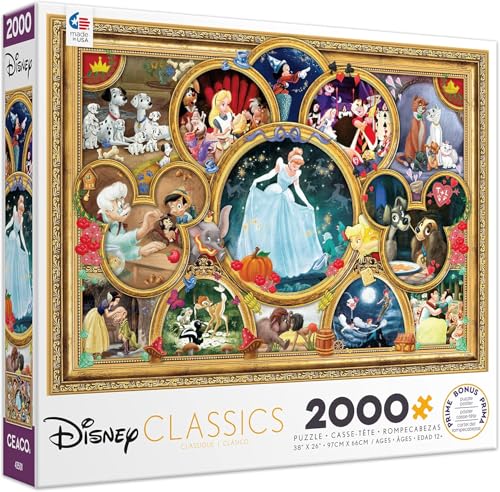 Ceaco Disney Classics Jigsaw Puzzle, 2000 Pieces von Ceaco