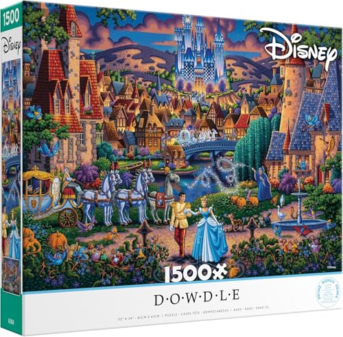 Ceaco - Disney - Dowdle - Cinderella's Enchanted Evening - 1500 Teile Puzzle von Ceaco