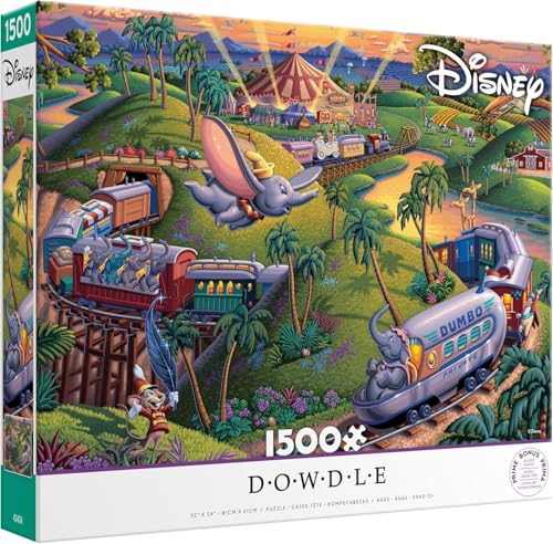 Ceaco - Disney - Dowdle - Dumbo der Fliegende Elefant - 1500 Teile Puzzle Ceaco - Disney - Dowdle - Dumbo der Fliegende Elefant - 1500 Teile Puzzle von Ceaco