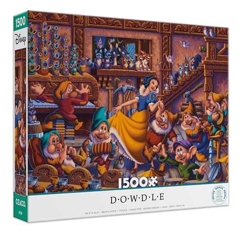 Ceaco - Disney - Dowdle - Schneewittchen tanzt mit den Zwergen - Puzzle mit 1500 Teilen Ceaco - Disney - Dowdle - Schneewittchen tanzt mit den Zwergen - Puzzle mit 1500 Teilen von Ceaco