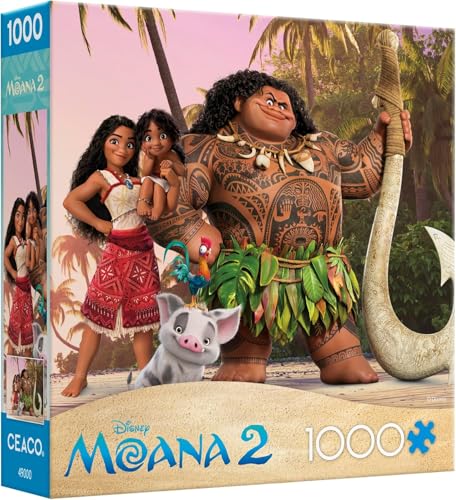 Ceaco Disney - Moana 2 - On The Beach - 1000 Teile Puzzle von Ceaco