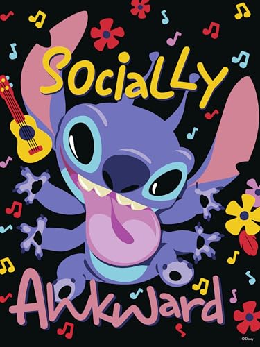 Ceaco - Disney - Stitch - Socially Awkward - Großes Puzzle für Erwachsene von Ceaco