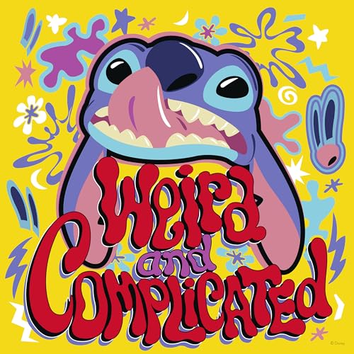 Ceaco - Disney - Stitch - Weird & Complicated - Großes Puzzle für Erwachsene von Ceaco