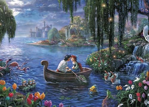 Ceaco - Disney - Thomas Kinkade - Die kleine Meerjungfrau II - Puzzle mit 1000 Teilen von Ceaco