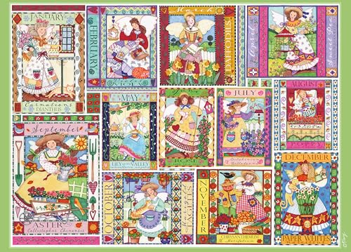 Ceaco - EZ2Hold - Tracy Flickinger - Gartenfeen - 500-teiliges Puzzle für Erwachsene - Herausforderndes Puzzle perfekt für Spieleabende - Fertige Größe ist 26 x 19 cm von Ceaco