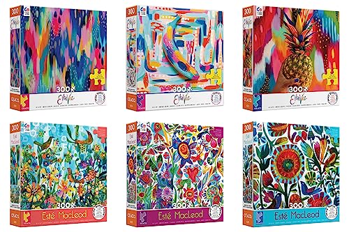 Ceaco Etta Vee/Este MacLeod | 300 Teile Puzzle Vorteilspack | Limited Edition | 6 Puzzles enthalten | Puzzles für Erwachsene von Ceaco