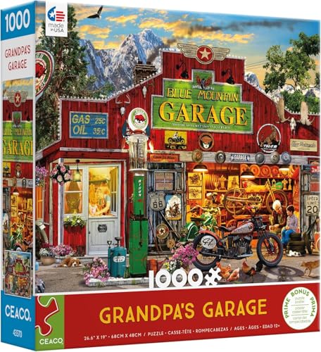 Ceaco - Grandpa's Garage - Puzzle mit 1000 Teilen von Ceaco