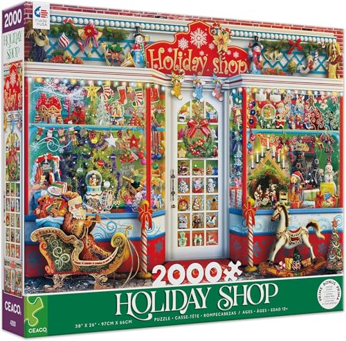Ceaco - Holiday - Holiday Shop - Puzzle mit 2000 Teilen von Ceaco