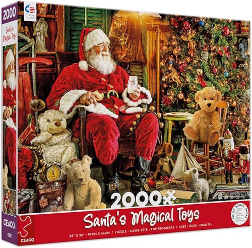 Ceaco - Holiday - Santa's Magical Toys - 2000 Teile Puzzle Ceaco - Holiday - Santa's Magical Toys - 2000 Teile Puzzle von Ceaco
