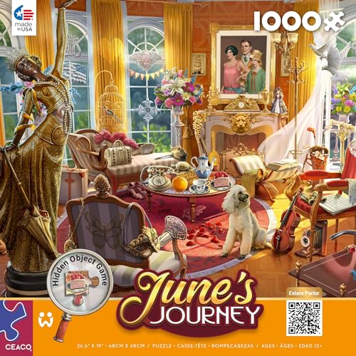 Ceaco - June's Journey - Estate Parlor - 1000 Teile Puzzle von Ceaco
