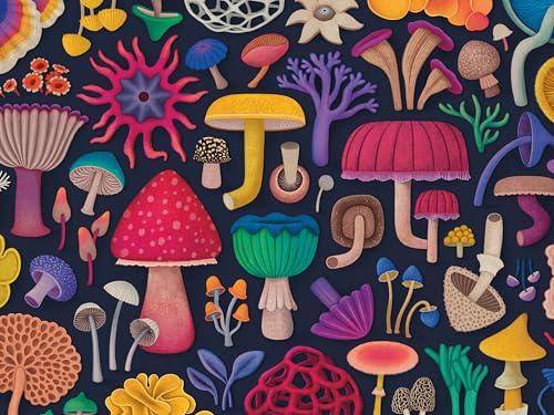 Ceaco - Magische Pilze - Großes Puzzle für Erwachsene von Ceaco