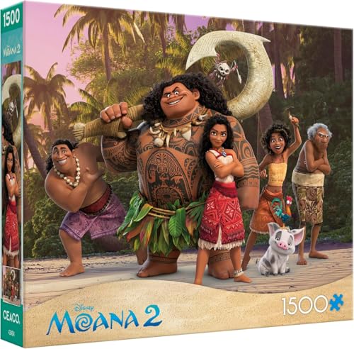Ceaco Moana 2, Moana & Family 1500 PC Puzzle Ceaco Moana 2, Moana & Family 1500 PC Puzzle von Ceaco
