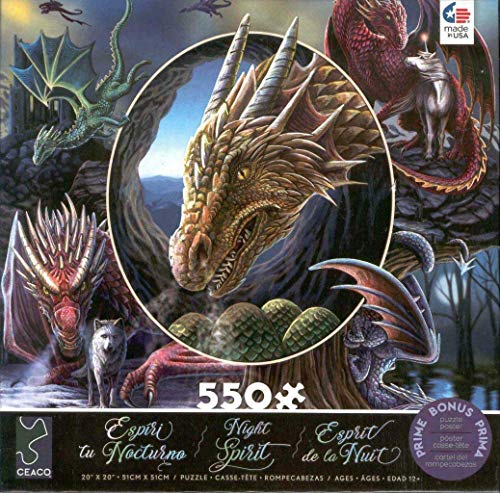 Ceaco - Night Spirit - Dragon Montage - 550 Teile Puzzle Ceaco - Night Spirit - Dragon Montage - 550 Teile Puzzle von Ceaco