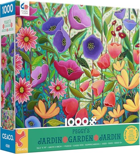 Ceaco - Peggy's Garden - Enchanted Garden - Puzzle mit 1000 Teilen von Ceaco