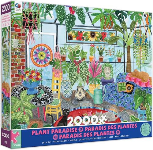 Ceaco - Plant Paradise - 2000 Teile Puzzle von Ceaco