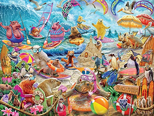 Ceaco - Story Mania - Beach Mania - 550 Teile Puzzle Ceaco - Story Mania - Beach Mania - 550 Teile Puzzle von Ceaco