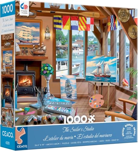 Ceaco - The Sailor's Studio - Puzzle mit 1000 Teilen Ceaco - The Sailor's Studio - Puzzle mit 1000 Teilen von Ceaco