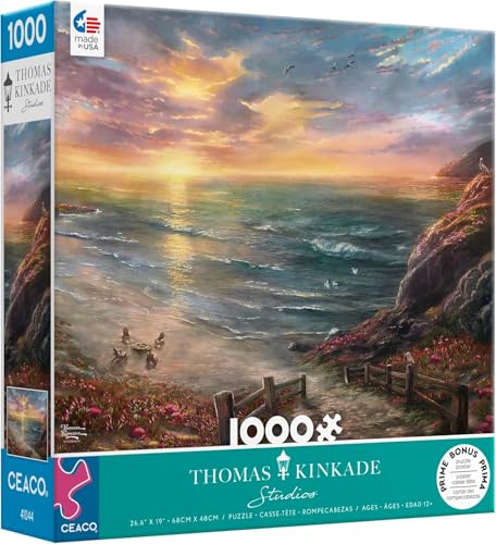 Ceaco - Thomas Kinkade – Beachside Gathering – 1000-teiliges Puzzle Ceaco - Thomas Kinkade – Beachside Gathering – 1000-teiliges Puzzle von Ceaco