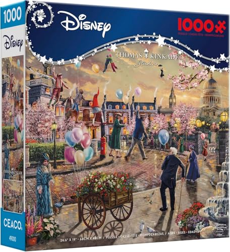 Ceaco - Thomas Kinkade - Disney - Mary Poppins Returns - Puzzle mit 1000 Teilen von Ceaco