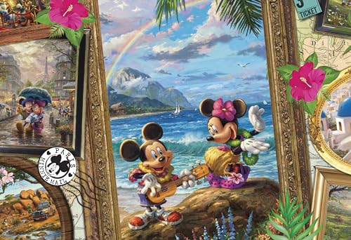 Ceaco Thomas Kinkade – Disney – Reise-Collage – Puzzle mit 2000 Teilen von Ceaco