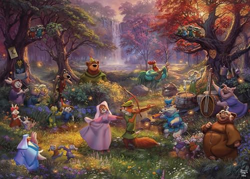 Ceaco - Thomas Kinkade - Disney - Robin Hood - 1000 Teile Puzzle von Ceaco