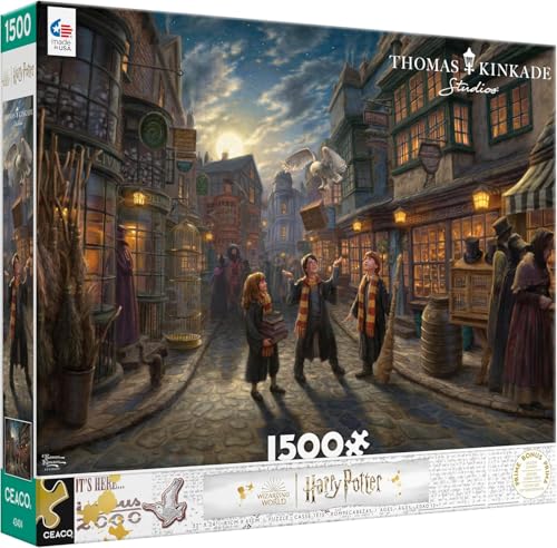 Ceaco - Thomas Kinkade - Harry Potter - Diagon Alley - 1500 Teile Puzzle von Ceaco
