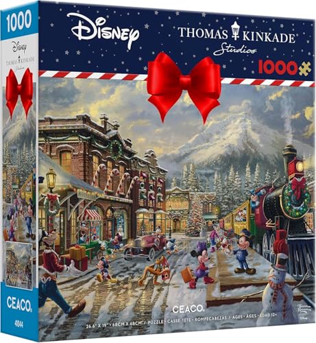 Ceaco - Thomas Kinkade - Holiday - Candy Cane Express - 1000 Teile Puzzle von Ceaco