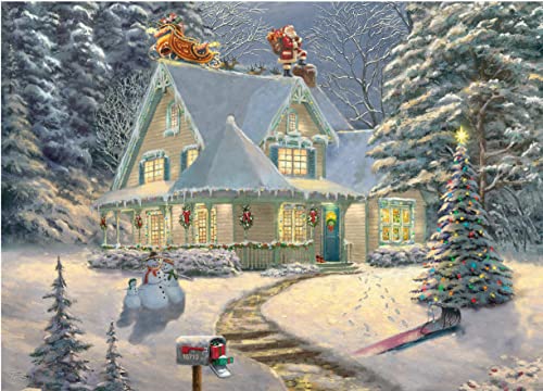 Ceaco - Thomas Kinkade - Holiday Puzzle 1000 Teile - Midnight Delivery von Ceaco