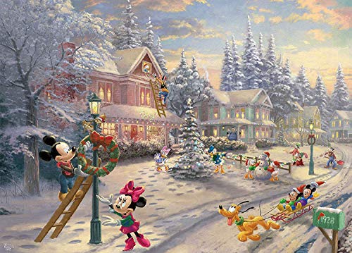 Ceaco Thomas Kinkade Mickey’S Victorian Christmas Puzzle - 1000 Piece von Ceaco