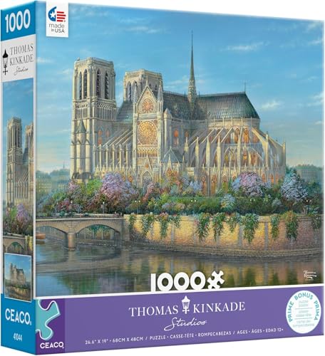 Ceaco - Thomas Kinkade - Notre Dame - Puzzle mit 1000 Teilen Ceaco - Thomas Kinkade - Notre Dame - Puzzle mit 1000 Teilen von Ceaco