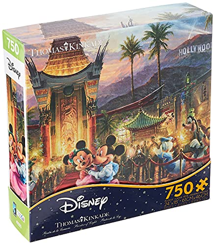 Ceaco Thomas Kinkade The Disney Collection Mickey & Minnie Hollywood Puzzle - 750Piece von Ceaco