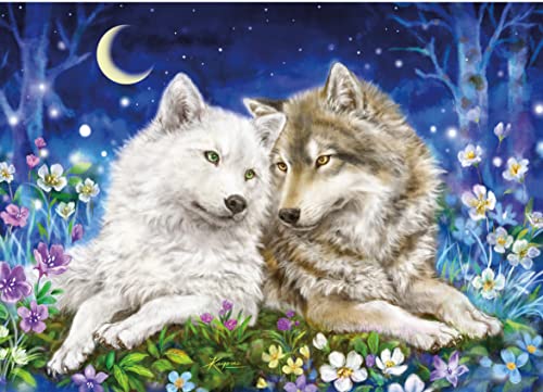 Ceaco - Wölfe - Kayomi Harai - 1000 Teile Puzzle von Ceaco