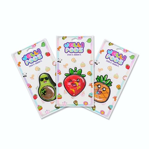 Jelli Pods – Früchte – Fidget Sticker Bundle von Ceaco