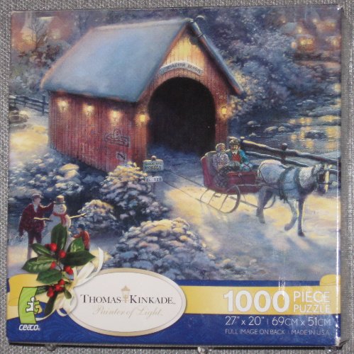 Thomas Kinkade Maler des Lichtes Weihnachtsrückzugsort 1000 Thomas Kinkade Maler des Lichtes Weihnachtsrückzugsort 1000 von Ceaco