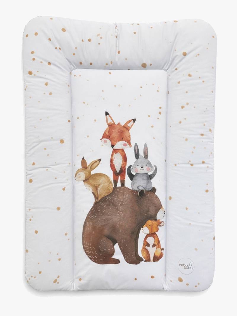 Ceba Weich Wickelunterlage, Forest Friends von Ceba