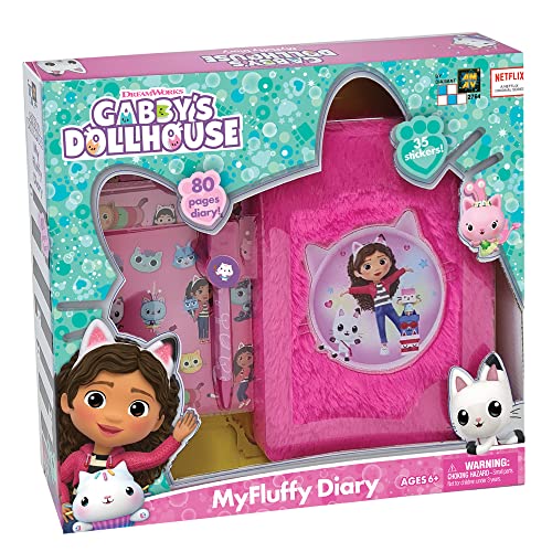 Cefa Toys 00951 Tagebuch DAMENHAUS Täglich Aktivitäten Das Puppenhaus Von Gabby, Rosa, M von Cefa Toys
