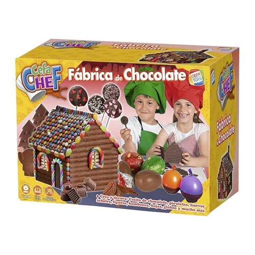 Cefa Chef Kekse und Schokolade Set Schokoladenfabrik bunt Cefa Chef Kekse und Schokolade Set Schokoladenfabrik bunt von Cefa Toys