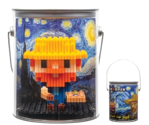 Cefa Toys Pix Brix Pixel Art Dose Van Gogh, 482 Teile, Spielzeug, horizontal, vertikal, diagonal, schafft Mosaike, 2D-, 3D-Figuren, kompatibel mit anderen Marken, Kinder ab 6 Jahren. Cefa Toys Pix Brix Pixel Art Dose Van Gogh, 482 Teile, Spielzeug, horizontal, vertikal, diagonal, schafft Mosaike, 2D-, 3D-Figuren, kompatibel mit anderen Marken, Kinder ab 6 Jahren. von Cefa Toys