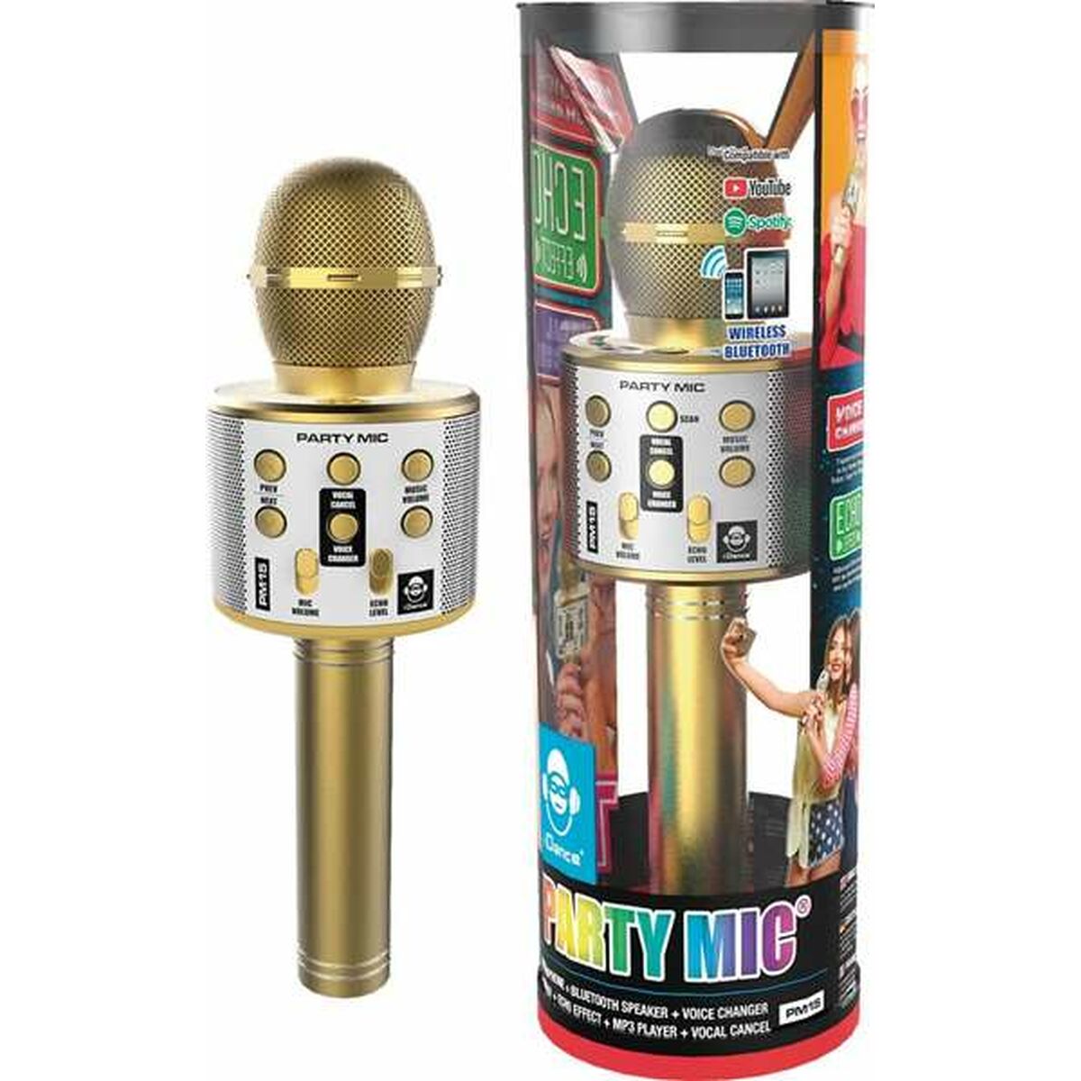 Karaoke Mikrofon Cefatoys Bluetooth von Cefatoys
