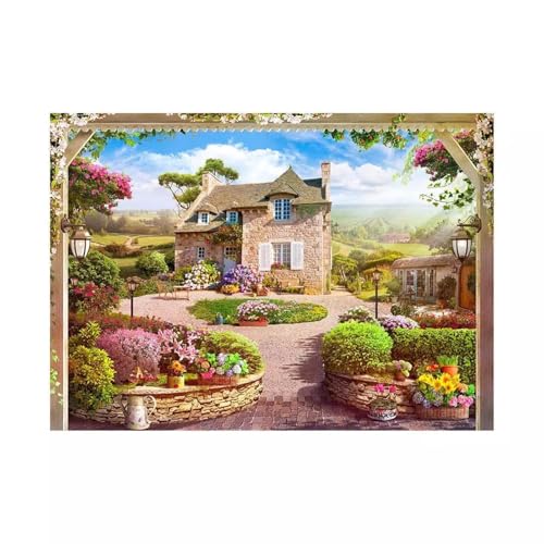 Bauerngarten - Puzzles für Erwachsene,Puzzle 1200 Teile, Puzzle 50x75 cm DIY - Puzzles für Heimdekoration, Familienpuzzle für Erwachsene und Kinder Bauerngarten - Puzzles für Erwachsene,Puzzle 1200 Teile, Puzzle 50x75 cm DIY - Puzzles für Heimdekoration, Familienpuzzle für Erwachsene und Kinder von Cekog