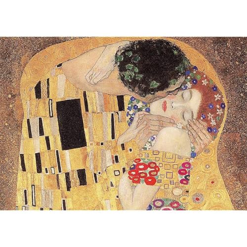 Berühmte Küsse - Puzzles für Erwachsene,Puzzle 700 Teile, Puzzle 38x52 cm DIY - Puzzles für Heimdekoration, Familienpuzzle für Erwachsene und Kinder von Cekog