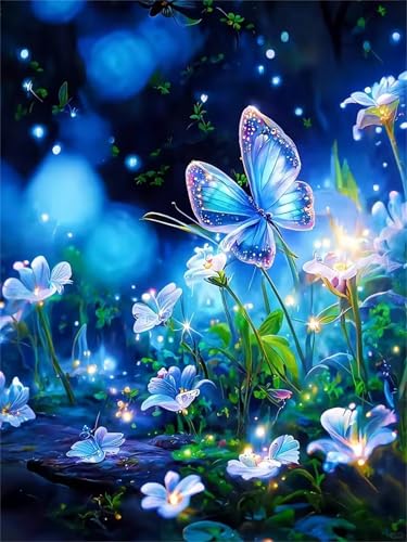Blaue Schmetterlingsblume - Puzzles für Erwachsene,Puzzle 1000 Teile, Puzzle 50x75 cm DIY - Puzzles für Heimdekoration, Familienpuzzle für Erwachsene und Kinder Blaue Schmetterlingsblume - Puzzles für Erwachsene,Puzzle 1000 Teile, Puzzle 50x75 cm DIY - Puzzles für Heimdekoration, Familienpuzzle für Erwachsene und Kinder von Cekog